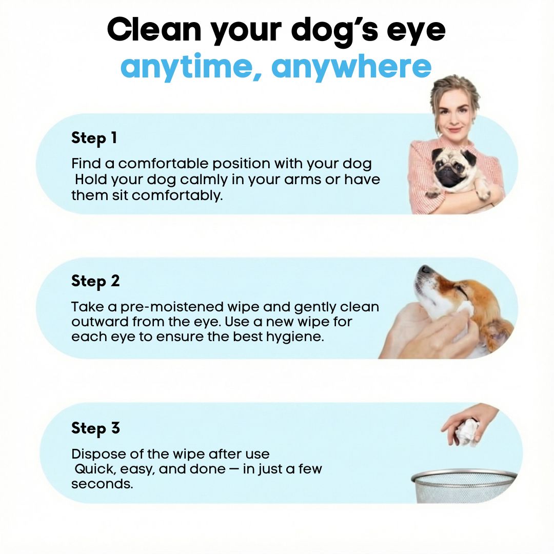 EyeWipes Kit – Protects against eye problems.