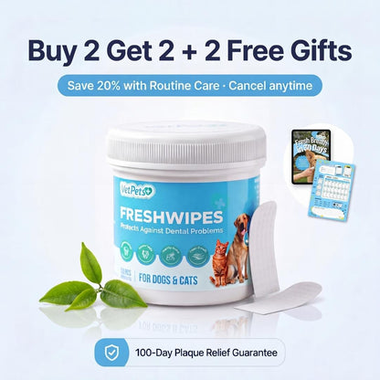 FreshWipes Plaque Relief Kit