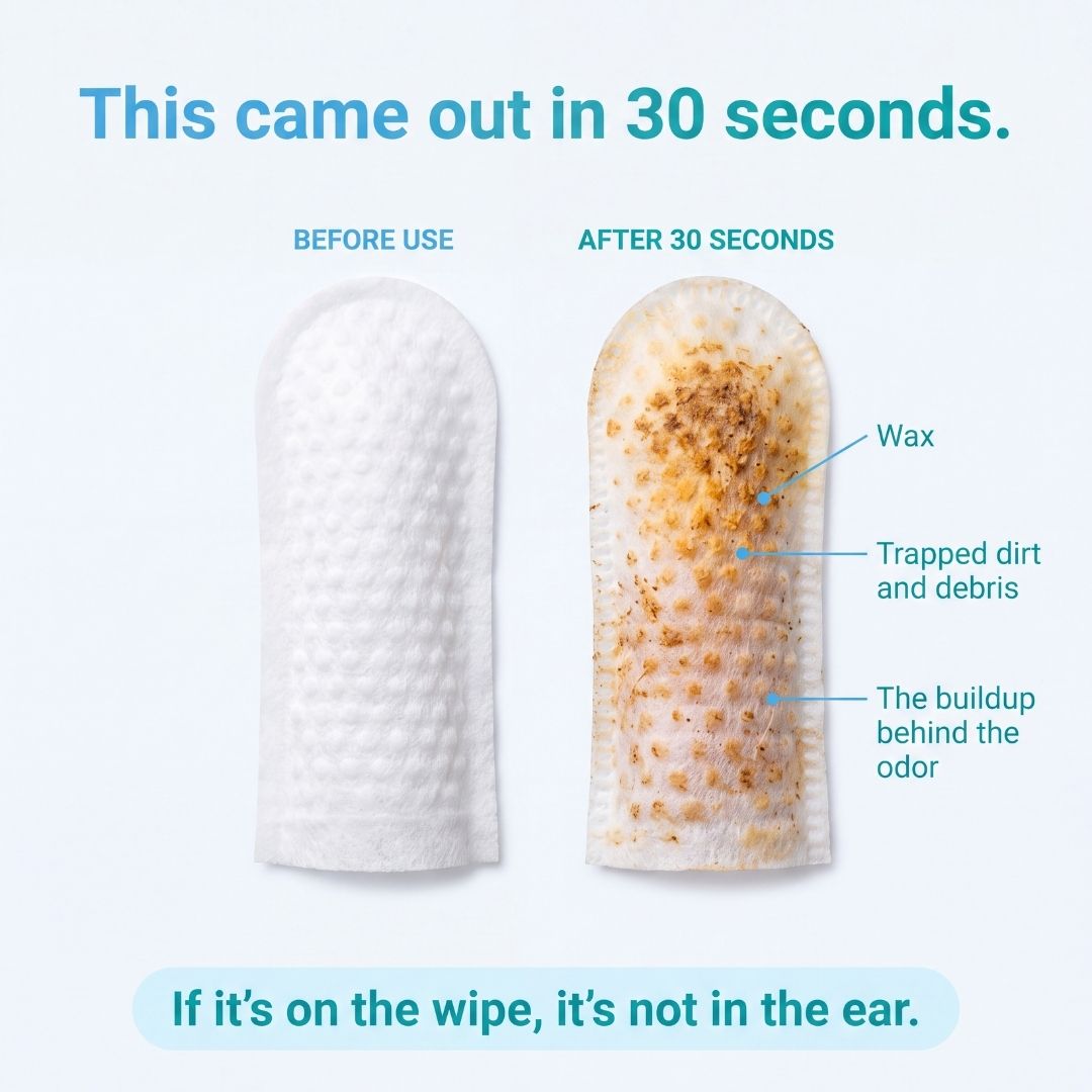 EarWipes Kit - Protects against ear problems