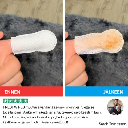 FreshWipes Kit – Suojaa hammassairauksilta