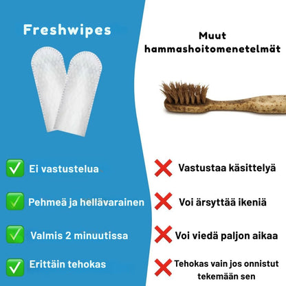 FreshWipes Kit – Suojaa hammassairauksilta