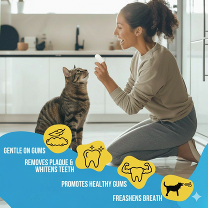 FreshWipe Kit Cats - Protects Against Dental Problems