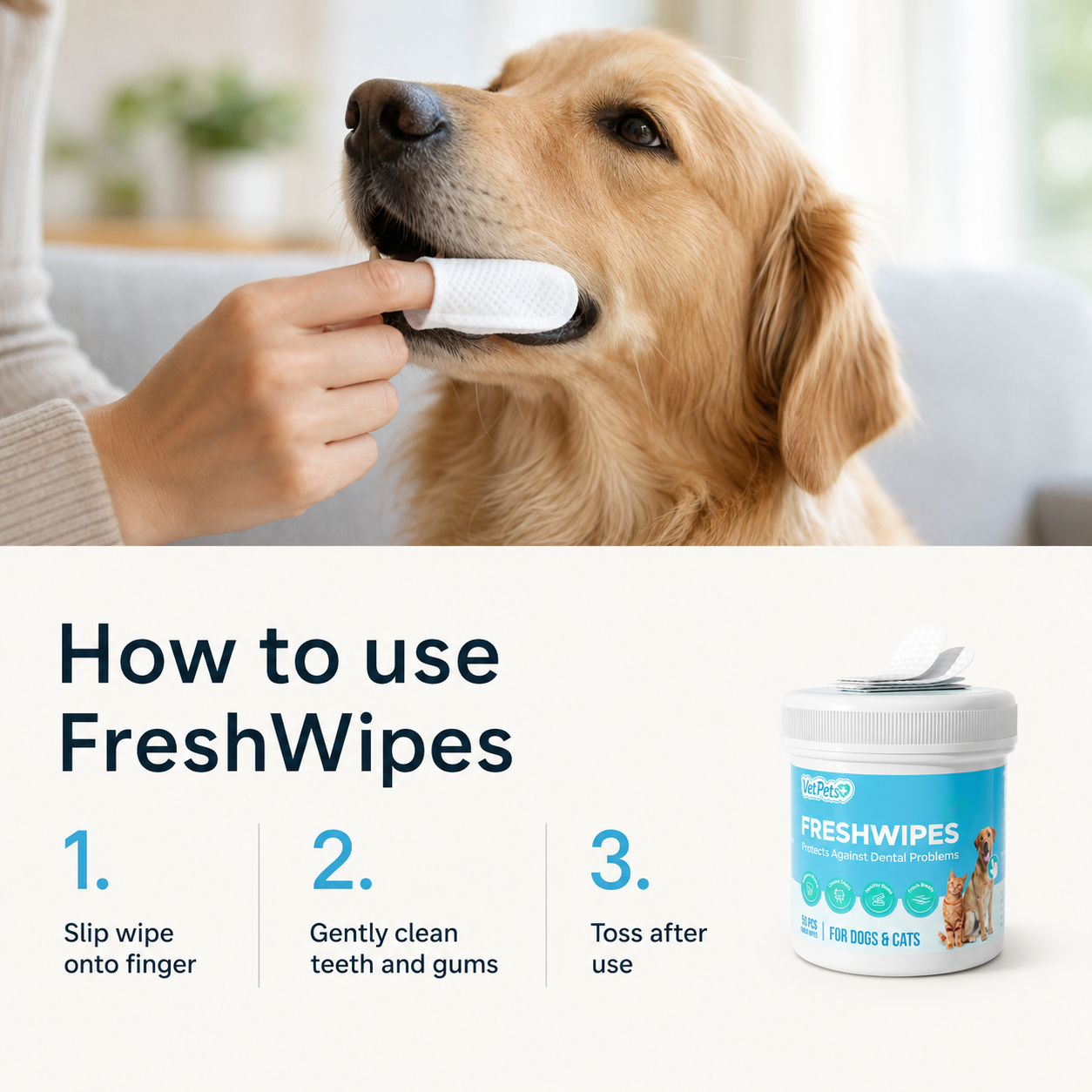 FreshWipes Kit – Protegge dalle malattie dentali