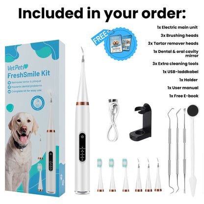 FreshSmile 3 in 1 Kit - Safe Tartar Remover